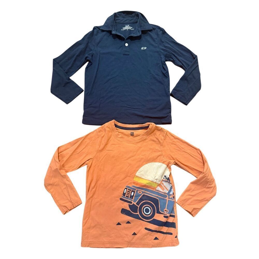 Boys Vineyard Vines and Tea Collection long sleeve bundle 6